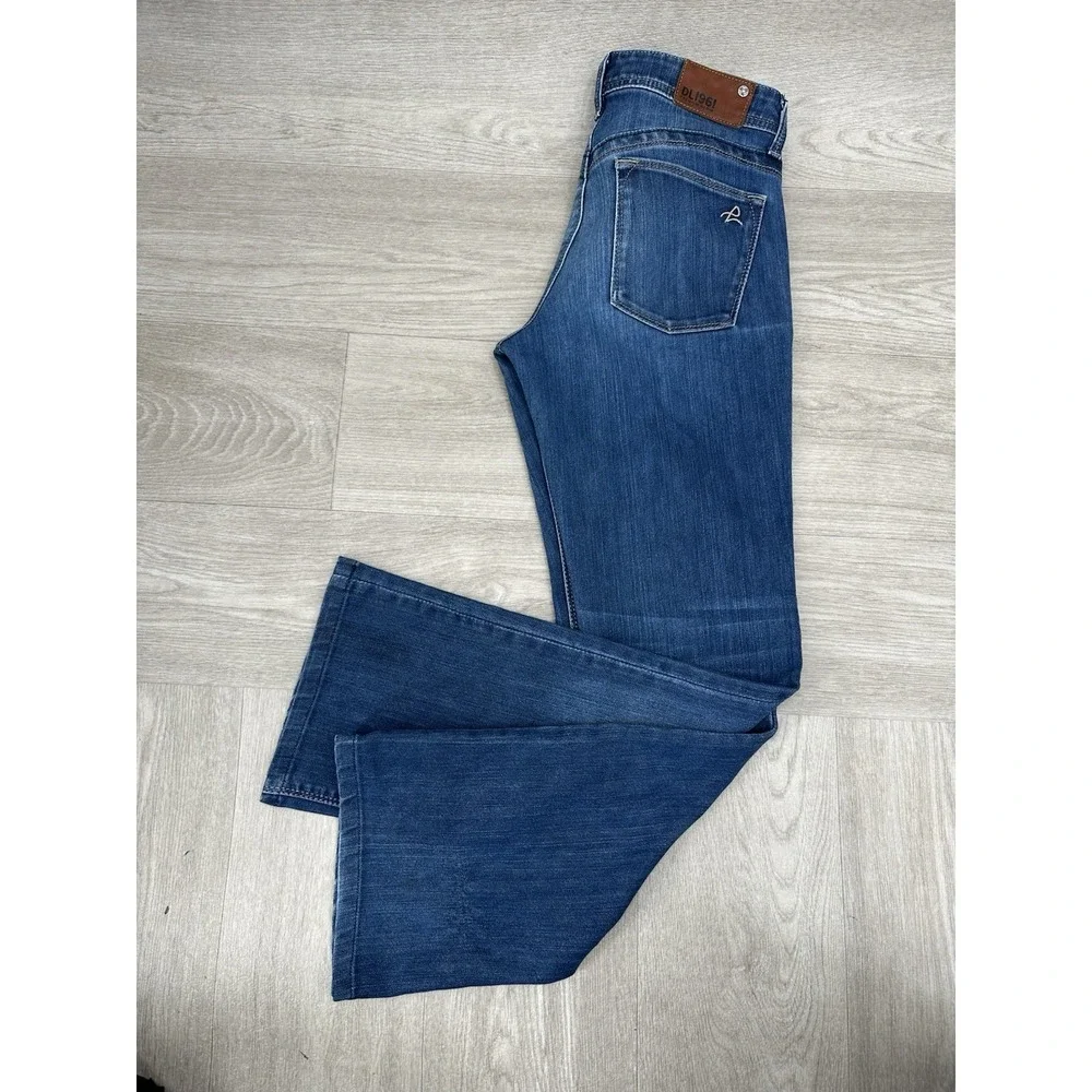 DL1961 Jennifer High Rise Bootcut Nirvana Jeans Premium Denim Women's Sz 27